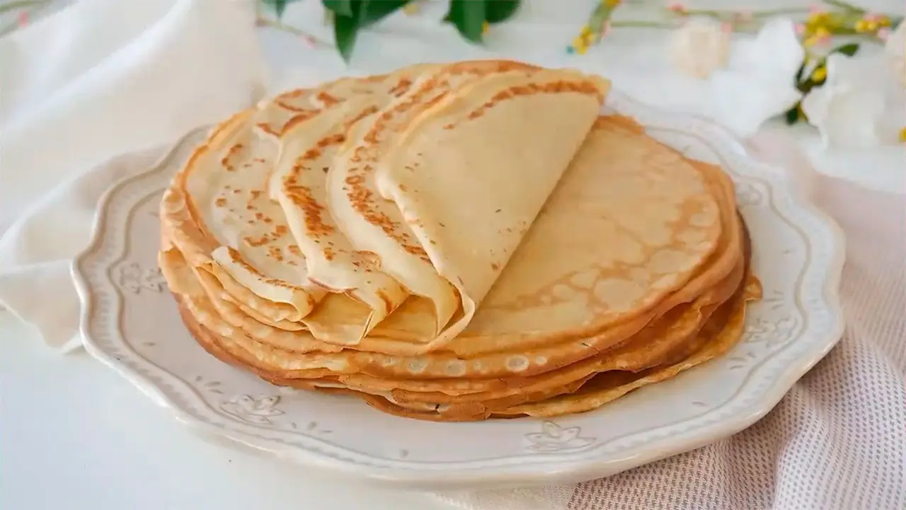 Блины на молоке