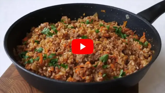 Гречка на сковороде