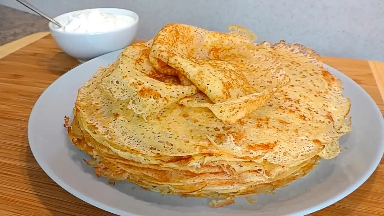 Кружевные блинчики