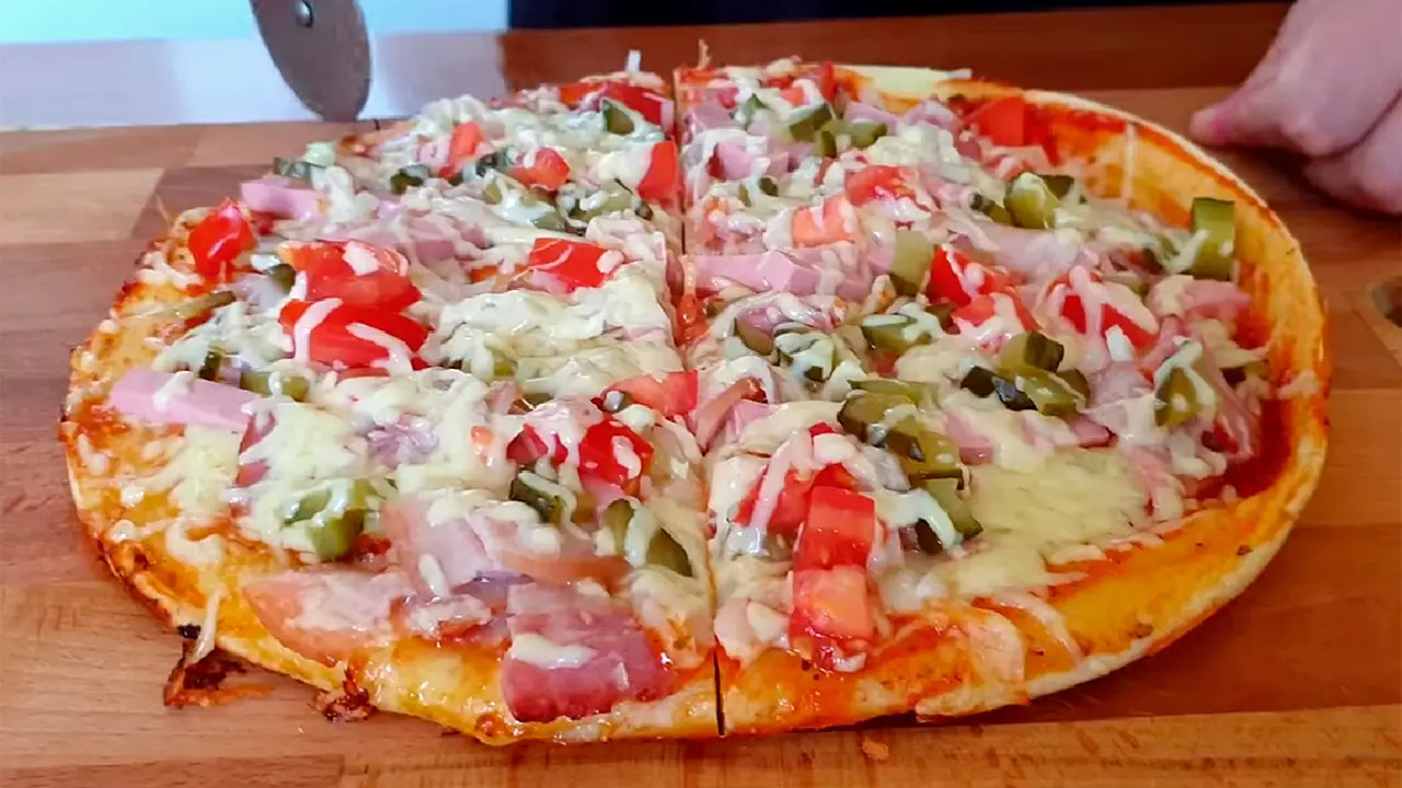 Пицца на сковороде