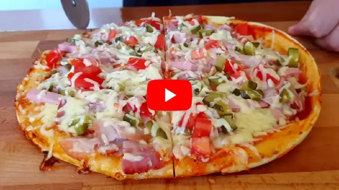 Пицца на сковороде