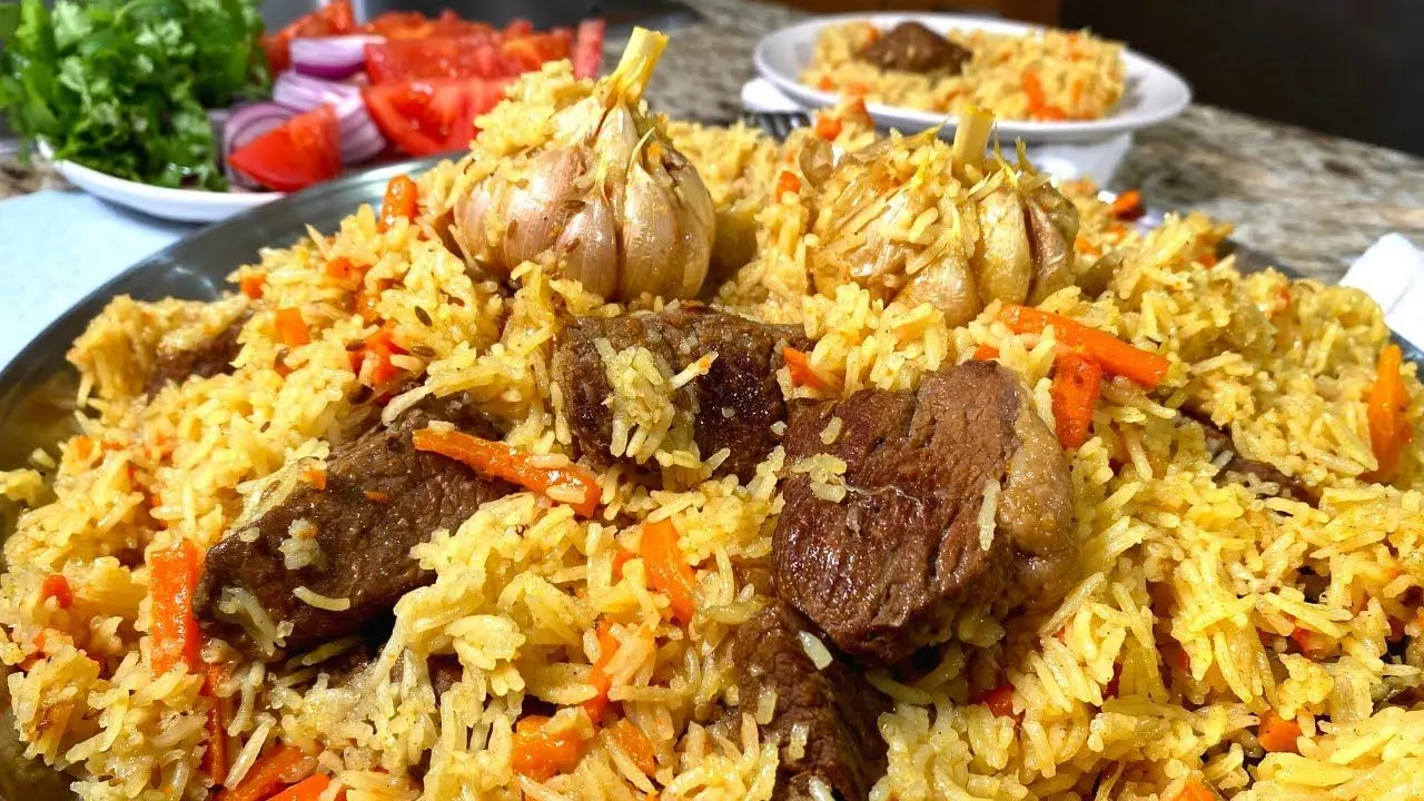Плов из говядины