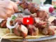 Шашлык из свиной шеи